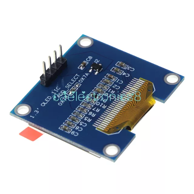 Module LCD OLED 1,3" IIC I2C série 128x64 Arduino AVR PIC STM32 CA 3