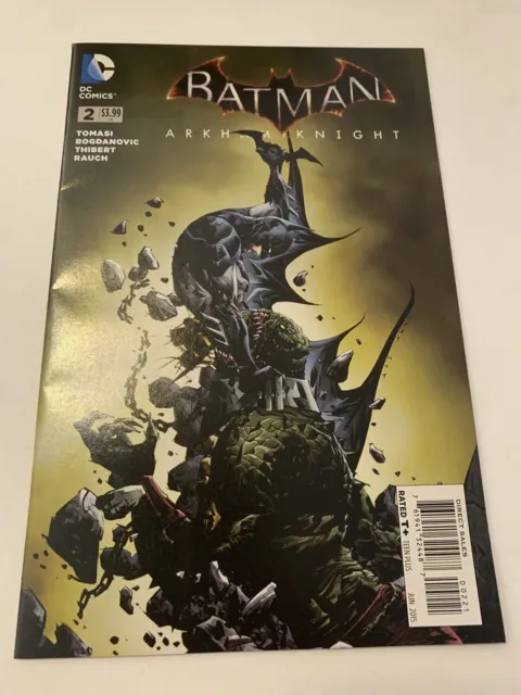 BATMAN ARKHAM KNIGHT #2 Jae Lee 1:25 Variant Incentive Cover DC Comics 2015, NM-