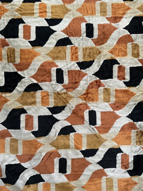 vintage cut velvet upholstery fabric
