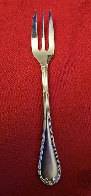 Fourchettes à Gâteau Christofle Modèle Printania Argent Plaqué Silver