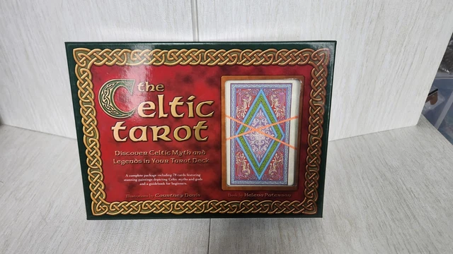THE CELTIC TAROT Deck and Book Set Courtney Davis Helena Paterson