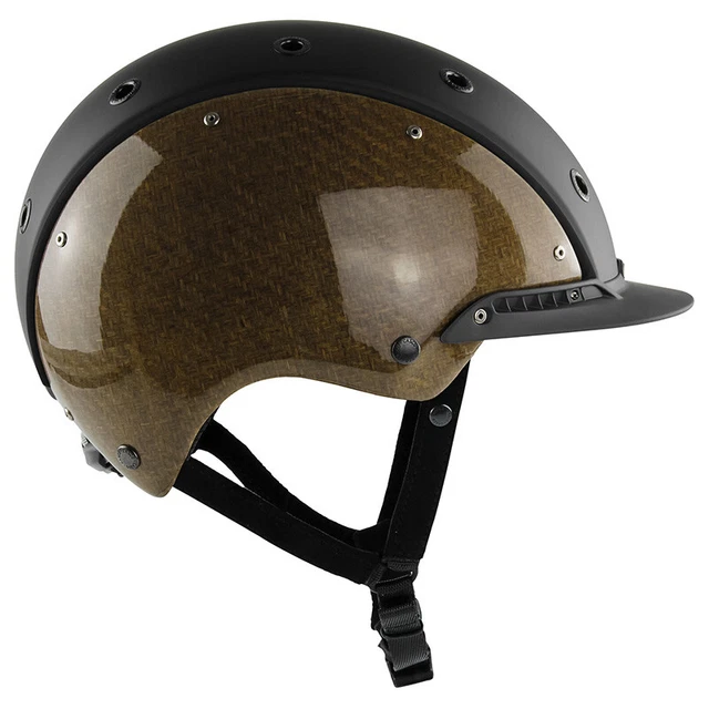 Casco Champ 3 Flachsfaser schwarz Reithelm Gr. M (56-58cm) Reiterhelm |NEU|