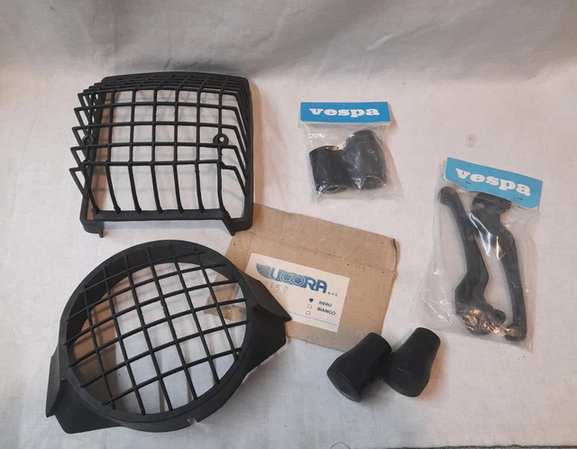 Lotto Stock Accessori VINTAGE 80'S Vespa PX Arcobaleno ARIETE UCORA Accessories