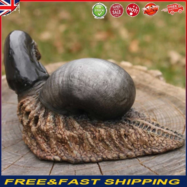 @ Snail Garden Statue Figurine Resin Animal Sculpture for Indoor Outdoor