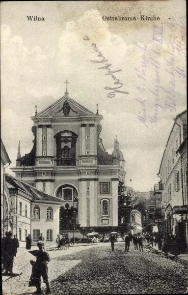 Ak Vilnius Wilna Litauen, Ostra Brama Kirche - 4097092