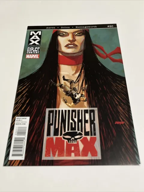 PunisherMax #20 VF; Marvel | Punisher MAX Elektra - 6