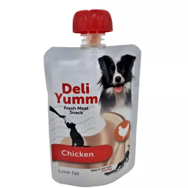 Friandises gourde de 90 g, gout poulet pour chien