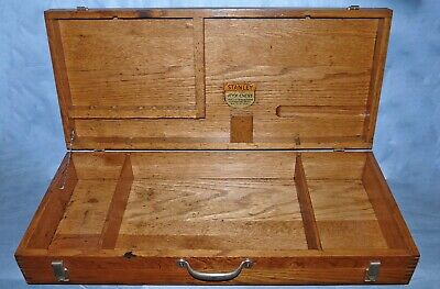 Vintage Stanley Tool Chest No. 902~Circa 1923-42~All Orig~No Mods~Refurbished