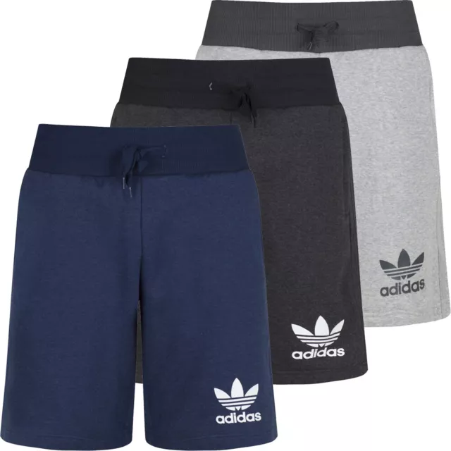 Pantalones cortos esenciales originales Adidas para hombre 3 rayas gimnasio de verano