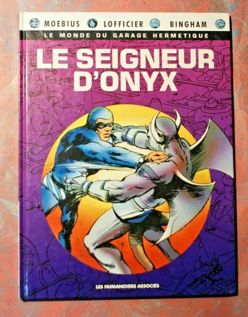 (1700Ml1)  Le Seigneur D'onyx.moebius/ Lofficier/ Bingham. Les Humanoïdes. 1992