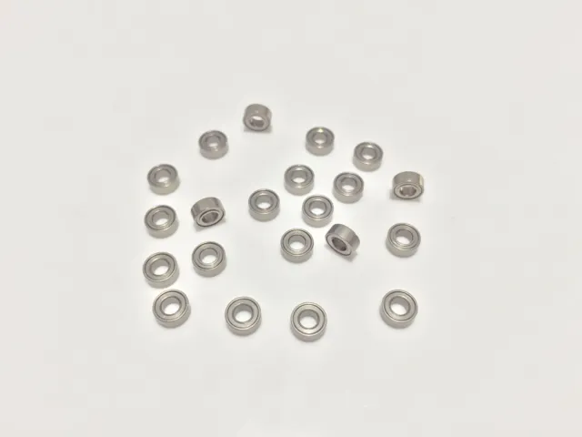 10pcs MR52ZZ MR52 2Z 2x5x2.5mm Metal Shielded Miniature Deep Groove Ball Bearing