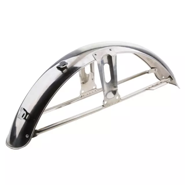 Front Mudguard Mud Guard Replacement Metal Steel for Honda CG125 Silver