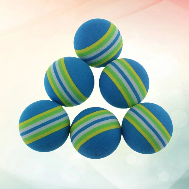 12 pz palla da allenamento palla da spugna palline da percussione palla arcobaleno