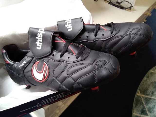 SCARPE DA CALCIO Uhlsport TEAM NUOVE CON SCATOLA taglia UK 6 retr