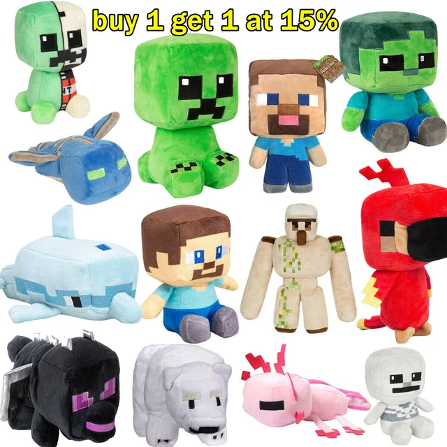 MINECRAFT PLUSH TOYS Enderman Stuffed Animal MC Creeper Soft Dolls 12-60cm  £8.10 - PicClick UK