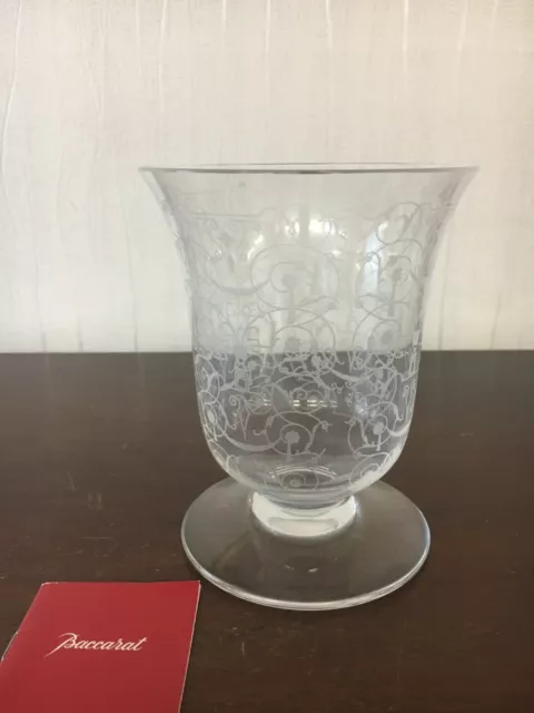 1 vase Rohan en cristal de Baccarat