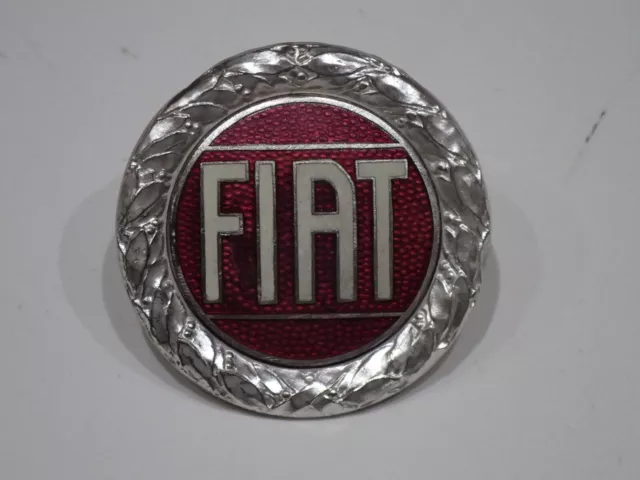 FIAT FREGIO STEMMA Logo Emblema In Metallo Per Cofano Auto D'epoca EUR  46,00 - PicClick IT