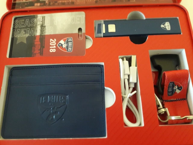 Kartenetui  DALLAS mit  Powerbank NEU USA