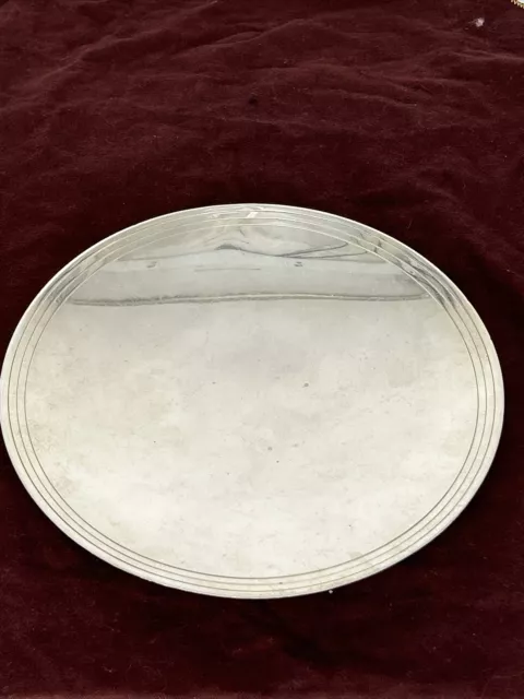 Tiffany & Co. Makers Sterling Silver Windham 8" Footed Cookie Plate 23117 Dish