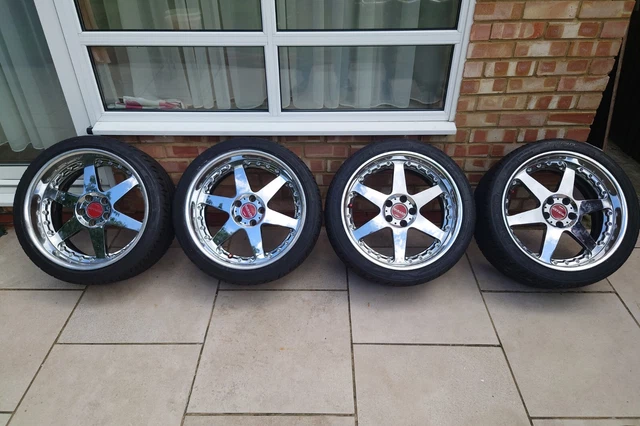 AME SHALLEN ENKEI 18inch 8j Deep Rim（19