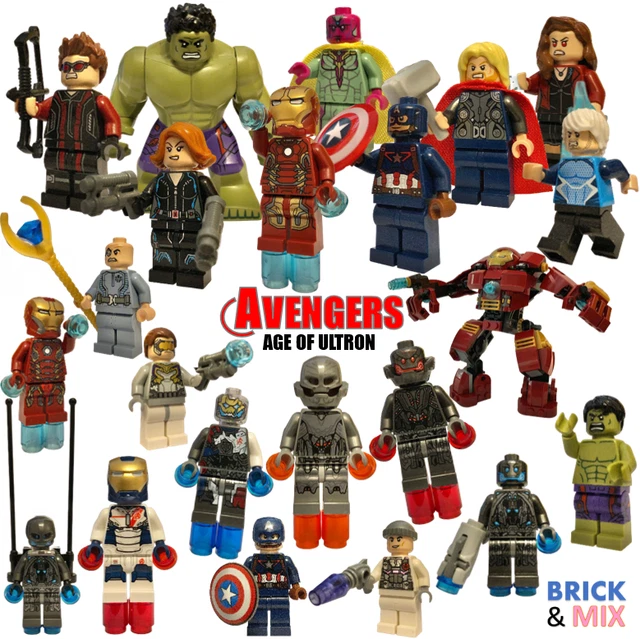 Pick Your LEGO Avengers: Age of Ultron Marvel Minifigures - Hulk, Ultron, Thor..