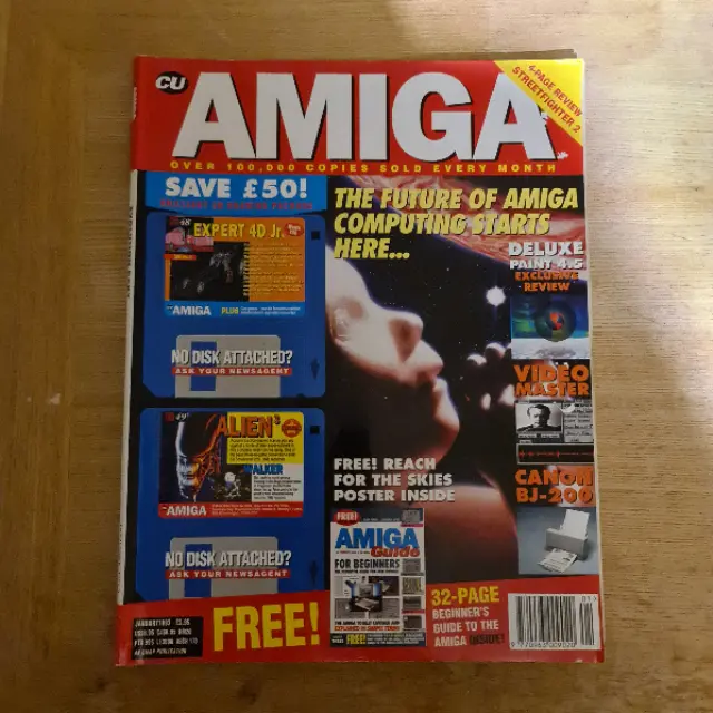 Vintage CU Amiga Magazines - Various