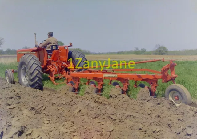 AC398 Allis Chalmers FARMING MEDIA ARCHIVES 4x5 Negative 180 tractor Racine WI