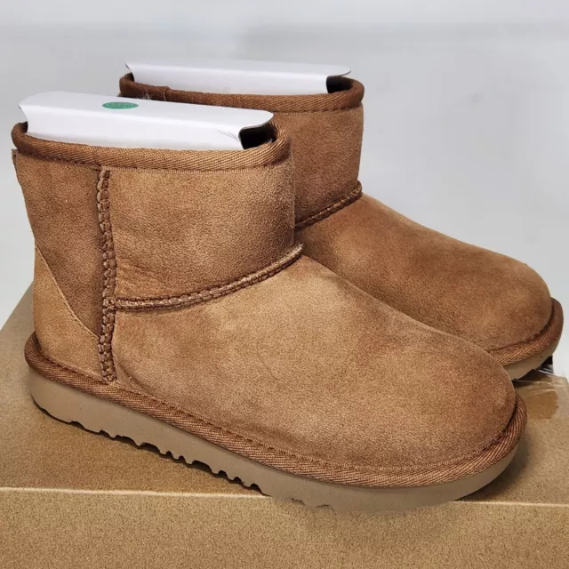 Size 13 Little Kids - UGG Kids' Classic Mini II - Chestnut 2