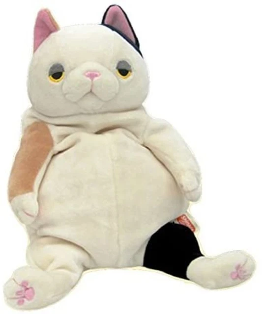 SHINADA GLOBAL MOCHI Neko Cat stuffed toy Mike calico mini