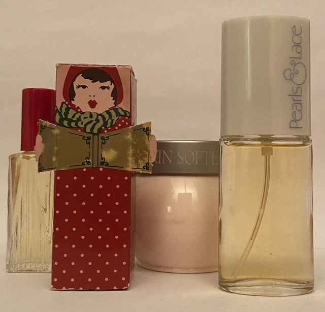 AVON PEARLS Lace cologne spray compound mini perfumed skin