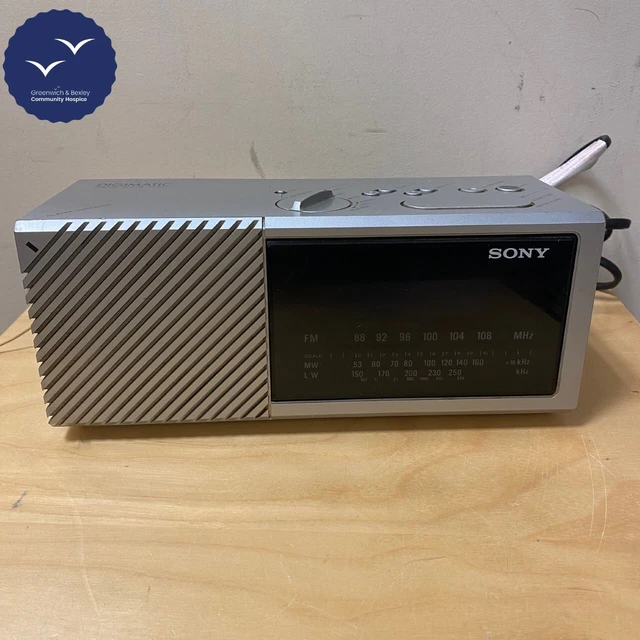 SONY DIGIMATIC, VINTAGE Digital Clock Radio Alarm ICFC16L FM/MW/LW