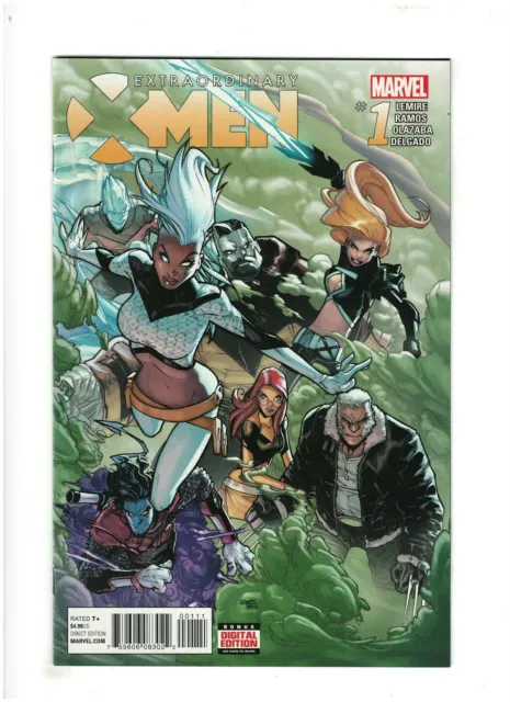 Extraordinary X-Men #1 NM- 9.2 Marvel Comics 2016 Nightcrawler,Wolverine & Storm