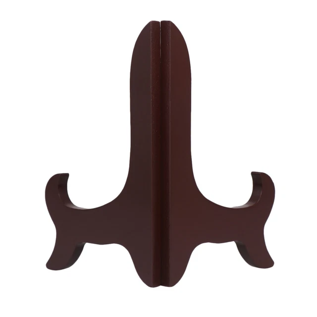 Piastra di legno supporto per display cavalletto supporto per opere d'arte decorazioni desktop