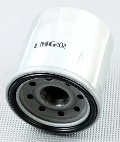 EMGO 2007-2013 Kawasaki ZX1400 Ninja ZX-14 OIL FILTER CHROME 10-82220
