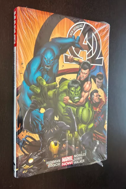 NEW AVENGERS Hickman Deluxe Hardcover Volume 2 (Marvel Comics 2015) -- SEALED HC