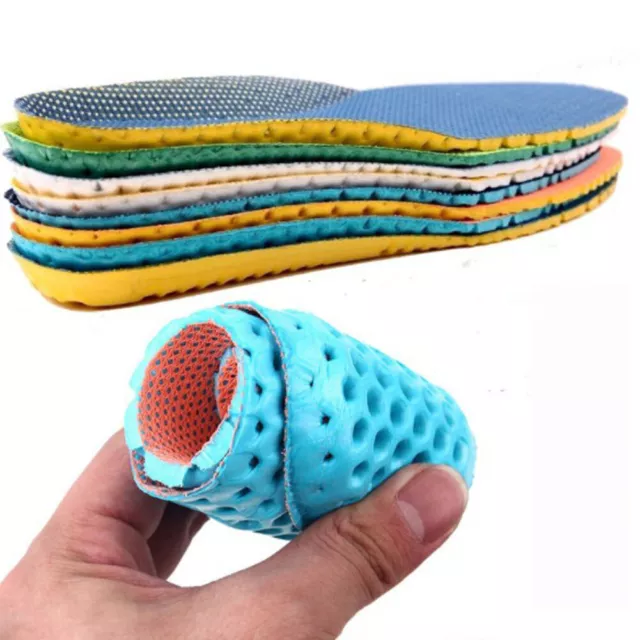 1 Pair Shoes Insoles Sole Orthopedic Memory Foam Sport Arch Soft Pad Insertṟ