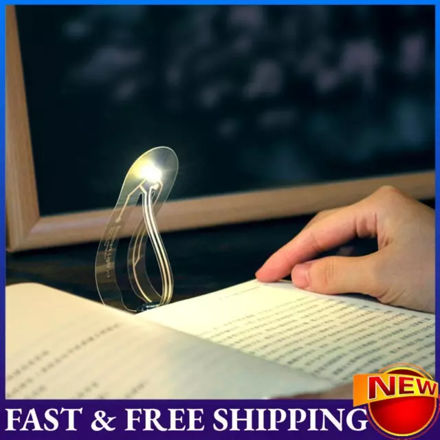 Bookmark Lamp Folding Flexible Book Lights Eye Protection Reading Night Light