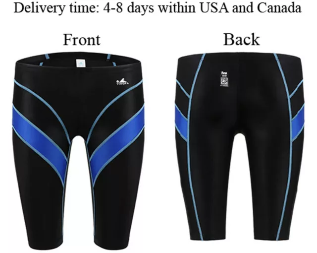 Yingfa9117 long swimming pants legskin swim trousers swim jammers for men &  boys 