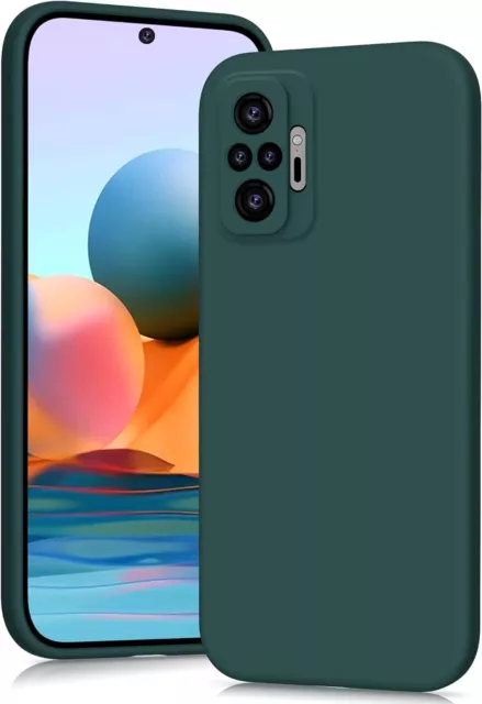 Funda YATWIN Xiaomi Redmi Note 10 Pro, funda de teléfono de silicona líquida suave, DropProo