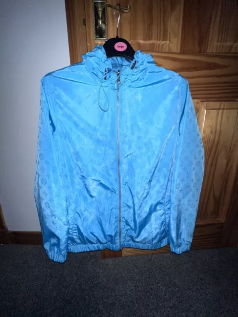 LOUIS VUITTON MENS / Womens Quilted Patch Reflective Silver Coat Ski Jacket  £1,350.00 - PicClick UK