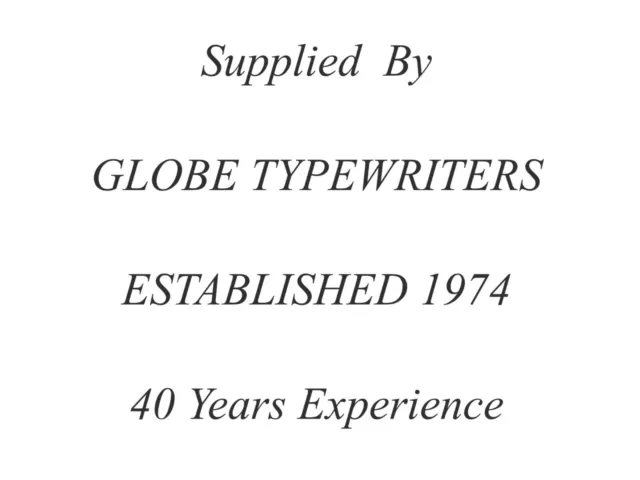 🌎 1 x 'IMPERIAL 220' *BLACK* HIGH QUALITY TYPEWRITER RIBBON 3