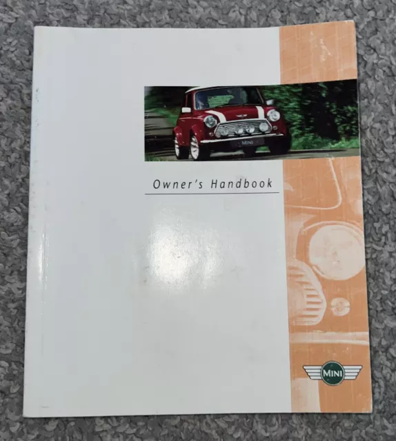 Rover Mini Hatchback (Classic) Owners Handbook Manual 1997 (ADA69)