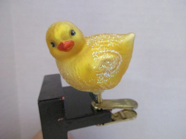 Old World Glass Bird Christmas Ornament Holiday Decorations