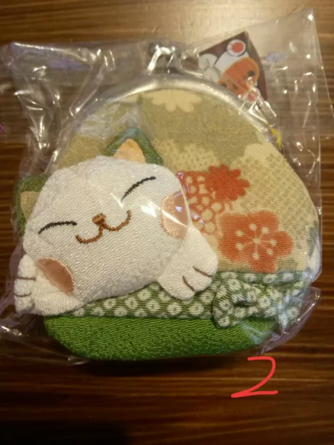 Japanese style cat coin bag 3