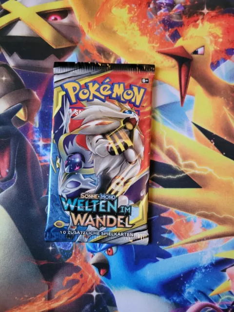 Pokemon Karte Booster Sonne&Mond Welten im Wandel Solgaleo&Lunala OVP Deutsch