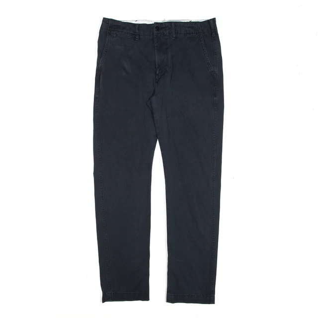 LEVI'S BIG E pantaloni neri sottili conosi W31 L32