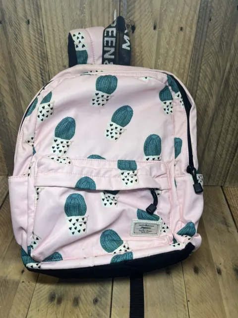 School Bookbags for Girls Cute Cactus Backpack College Bags Women Daypack Tra...