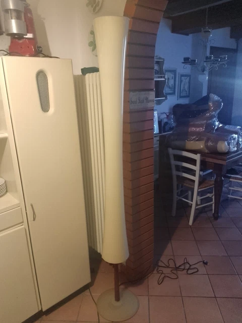 Lampada Da Terra Clessidra Vintage Modernariato