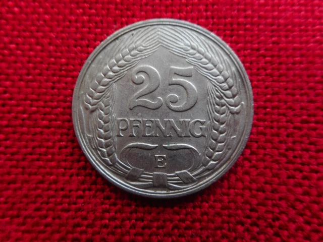 25 Pfennig 1910 E    (06)