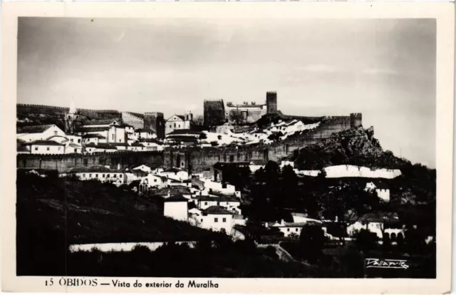 CPA AK Obidos, exterior view from Muralha PORTUGAL (1261298)